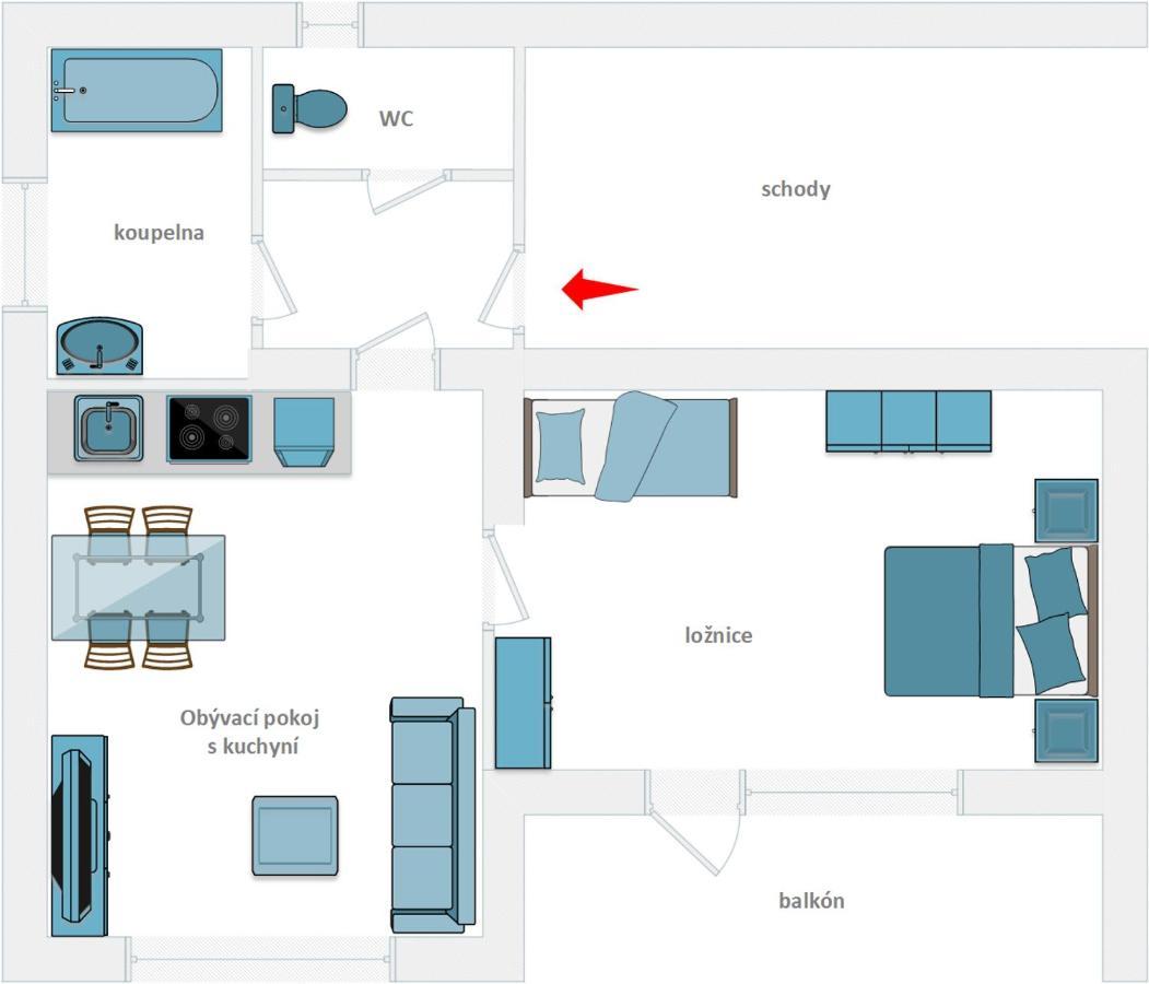 Apartmany Jaro Ceska Skalice Ngoại thất bức ảnh